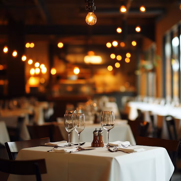 exemplos de trabalhos de Restaurantes e cafés